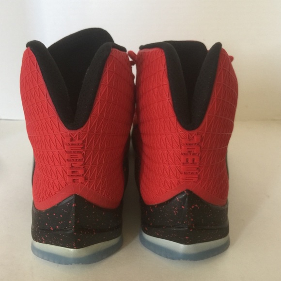 NWOB NIKE LEBRON XIII ELITE RED-BLACK MEN’S SZ 14 - Picture 5 of 8